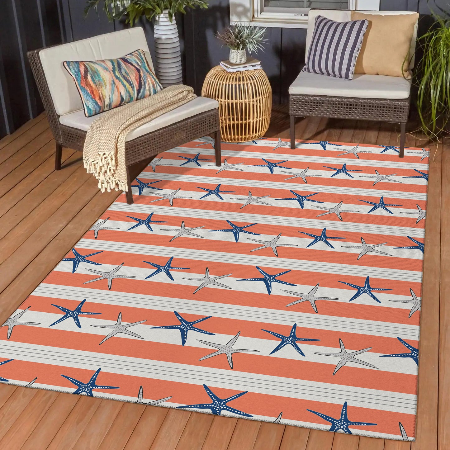 Dalyn Rugs Seabreeze Salmon Coastal