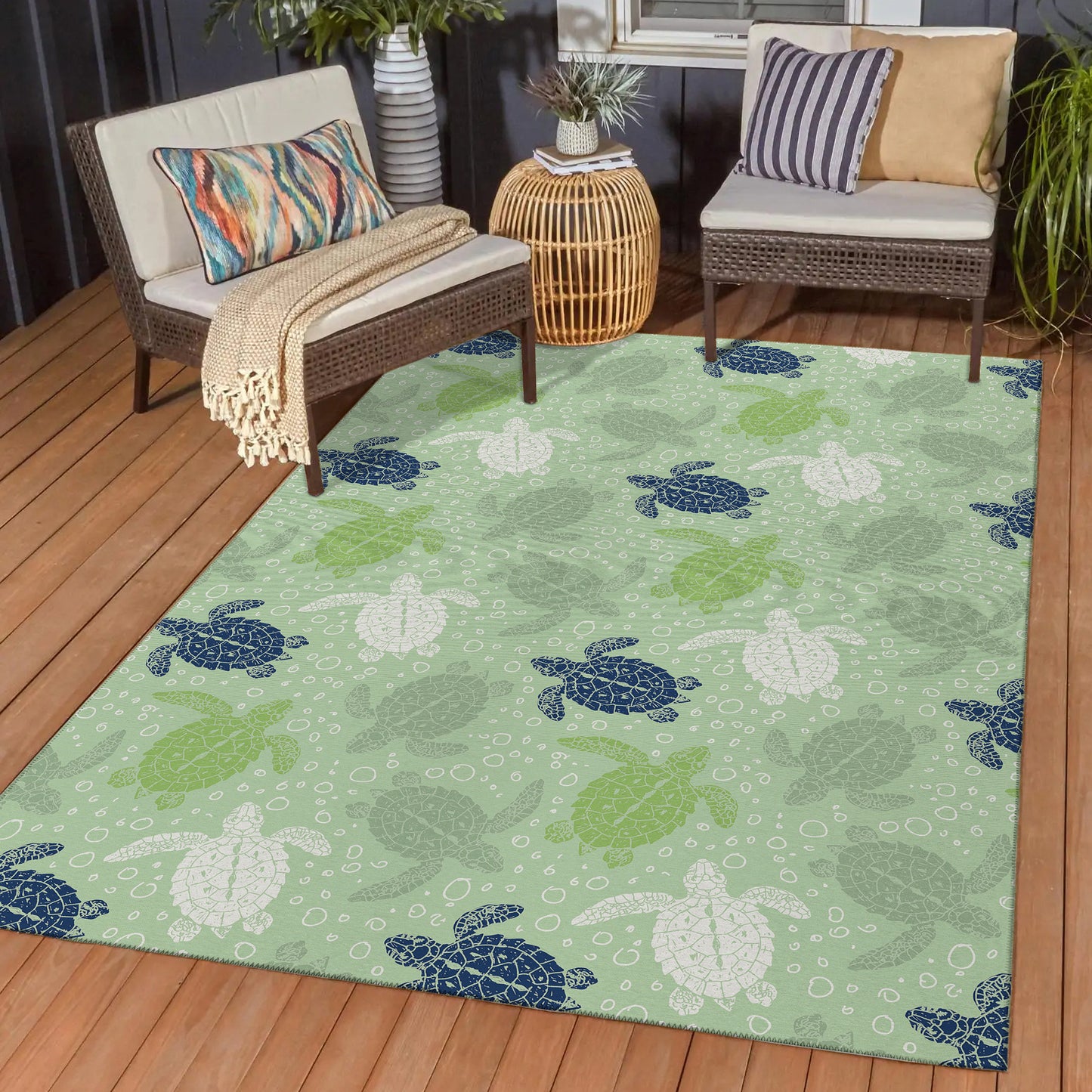 Dalyn Rugs Seabreeze Aloe Coastal
