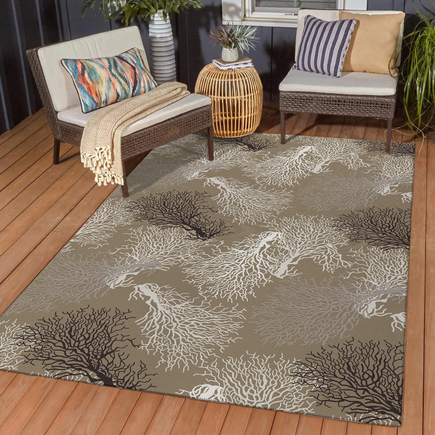 Dalyn Rugs Seabreeze Taupe Coastal