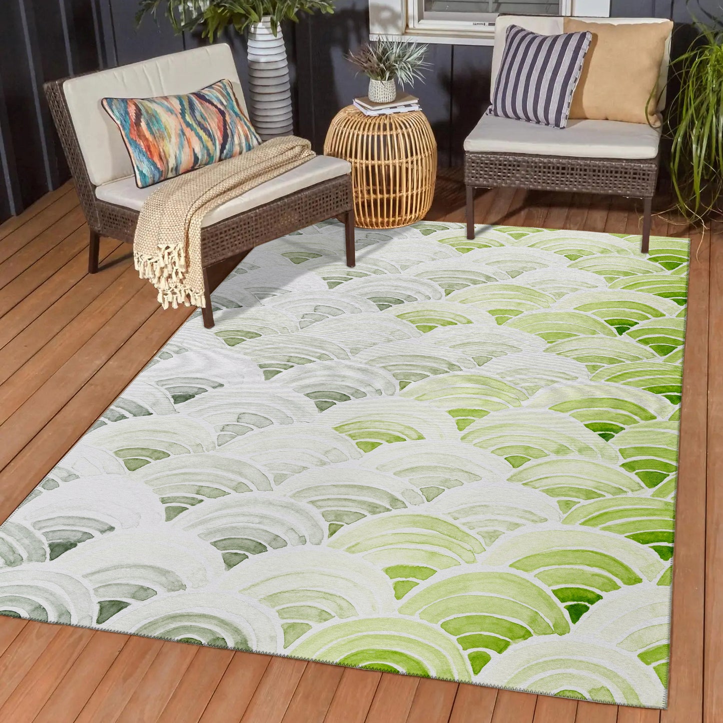 Dalyn Rugs Seabreeze Lime-In Coastal
