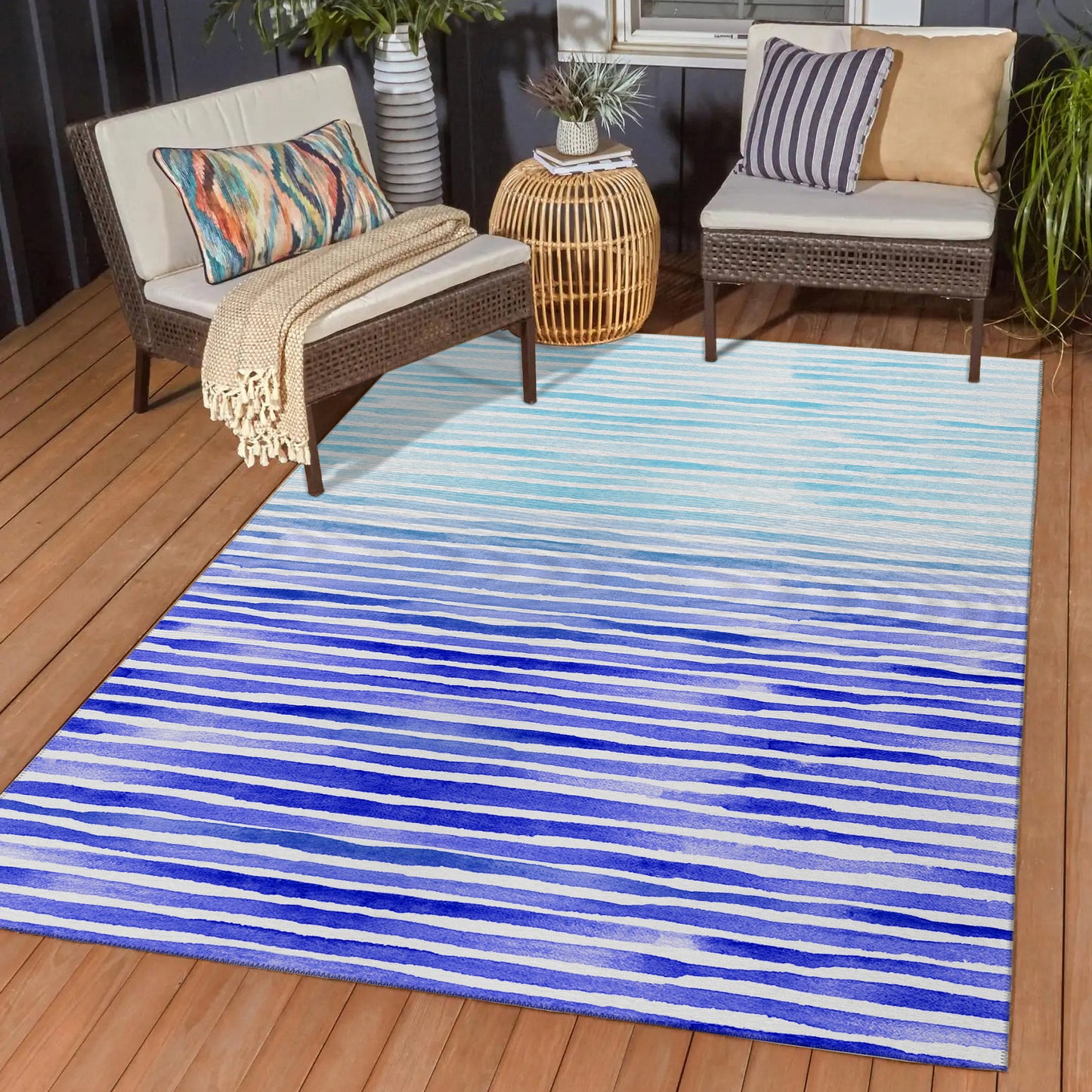 Dalyn Rugs Seabreeze Navy Coastal
