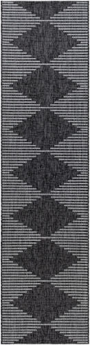 Surya Eagean EAG-2348 Black Global Machine Woven Rug