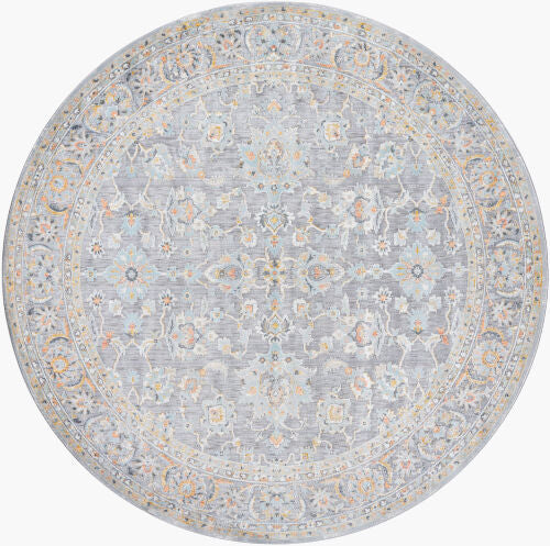 Surya Hassler HSL-2304 Light Slate Traditional Machine Woven Rug