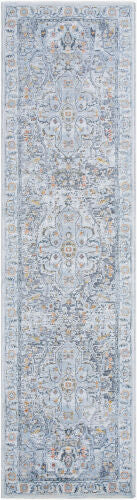 Surya Hassler HSL-2306 Light Slate Traditional Machine Woven Rug