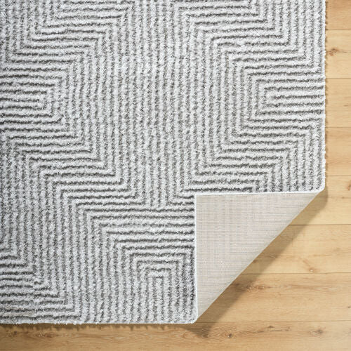 Surya Nomadic NMC-2325 Light Slate Modern Machine Woven Rug