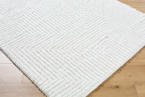 Surya Nomadic NMC-2327 Cream Modern Machine Woven Rug