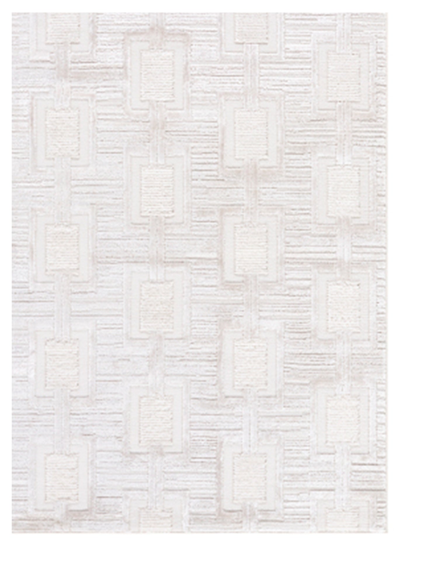 Surya Wolly WOY-2311 Ivory Modern Machine Woven Rug