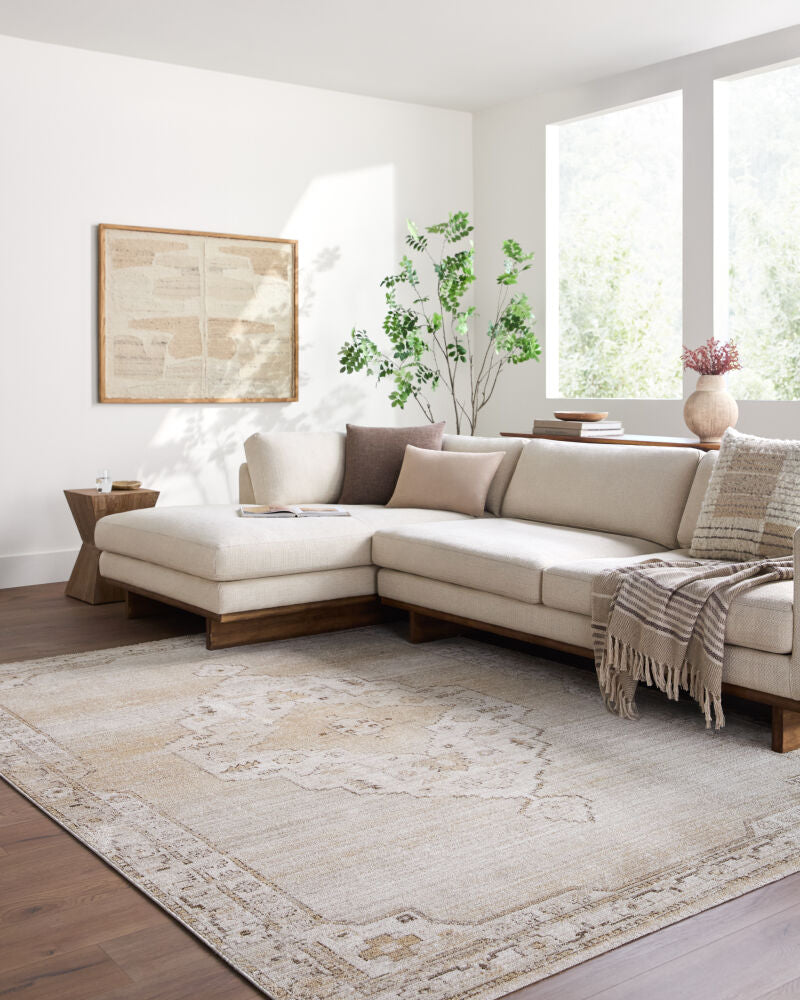 Surya Fifth Avenue FIF-2302 Tan Traditional Machine Woven Rug