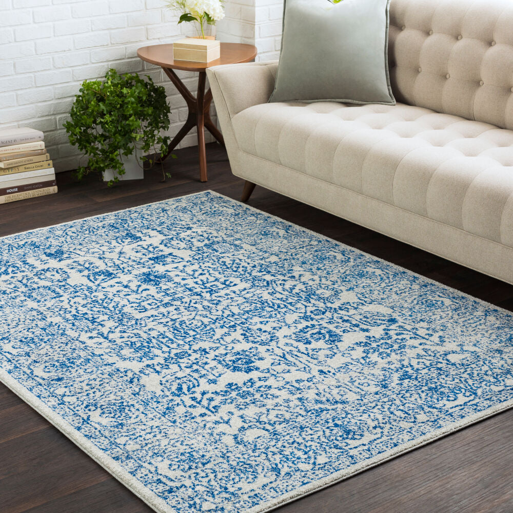 Surya Harput HAP-1030 Navy Traditional Machine Woven Rug