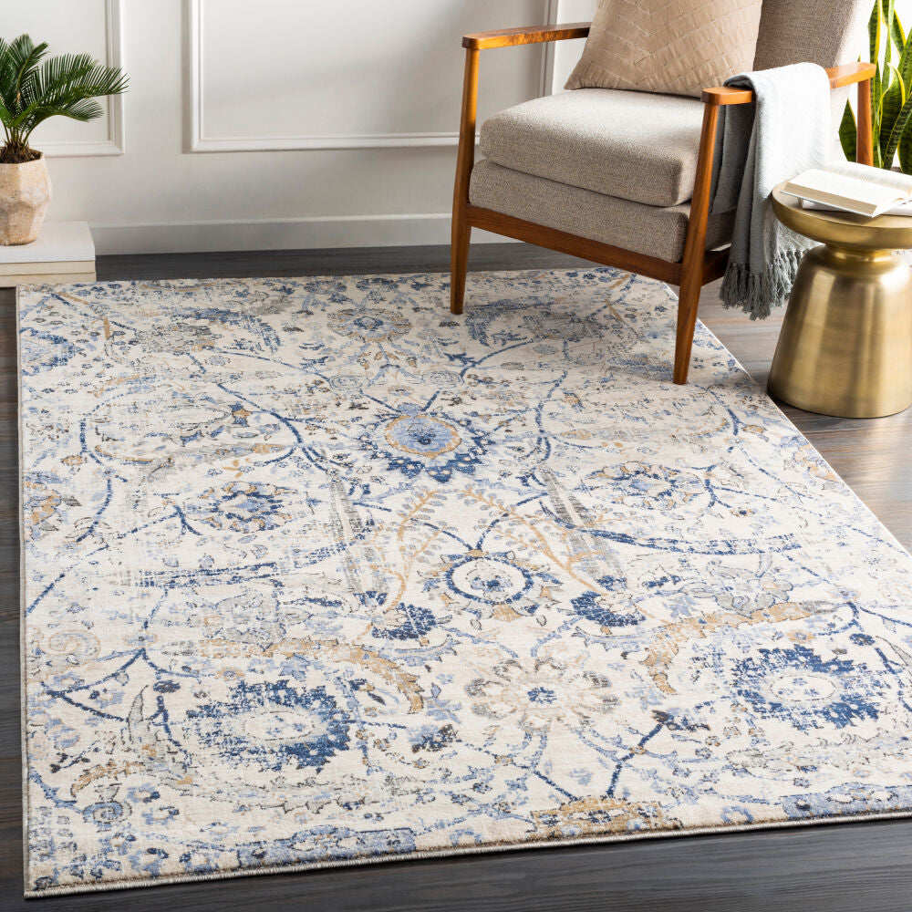 Surya Indigo IGO-2320 Denim Traditional Machine Woven Rug