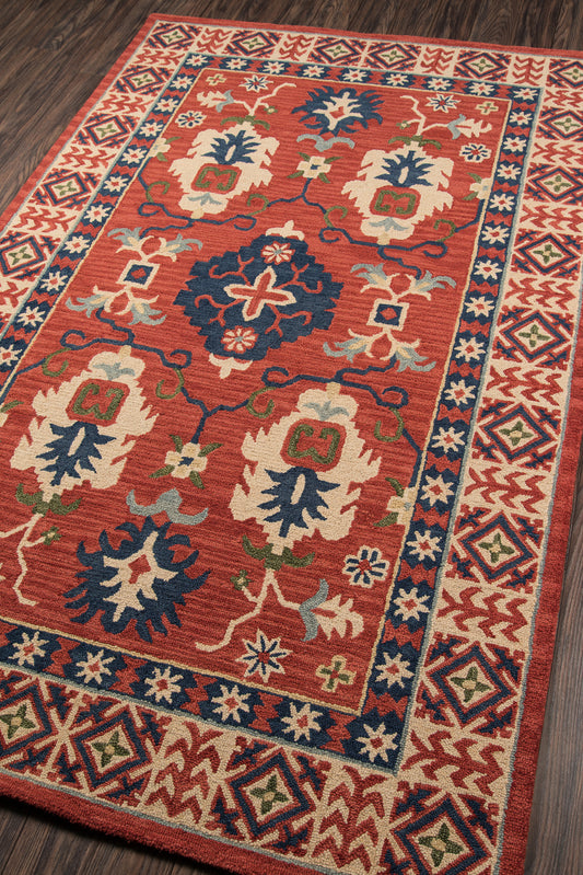 Momeni Tangier Red Traditional