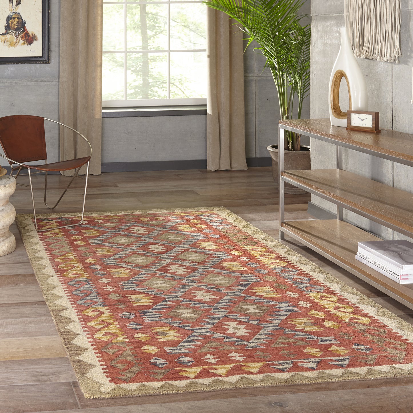 Momeni Tangier Red Casual
