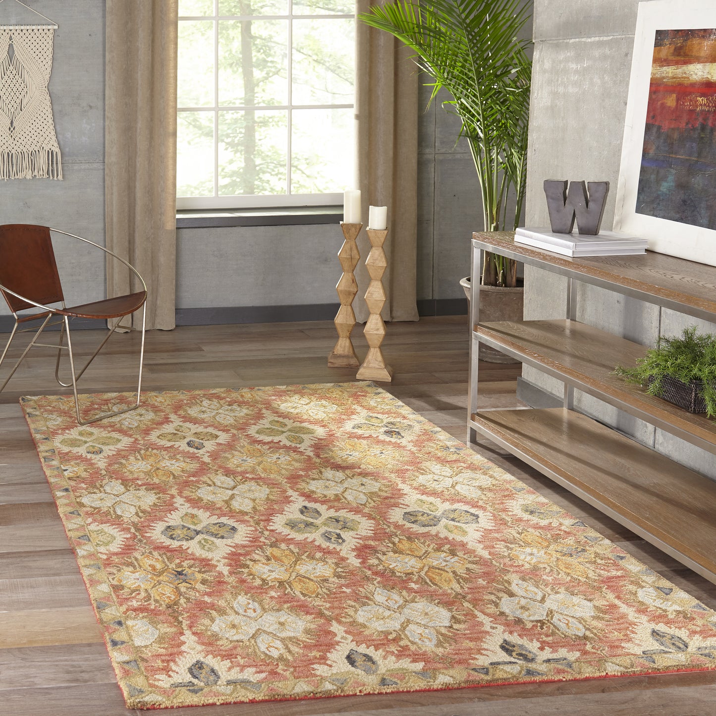 Momeni Tangier Red Transitional