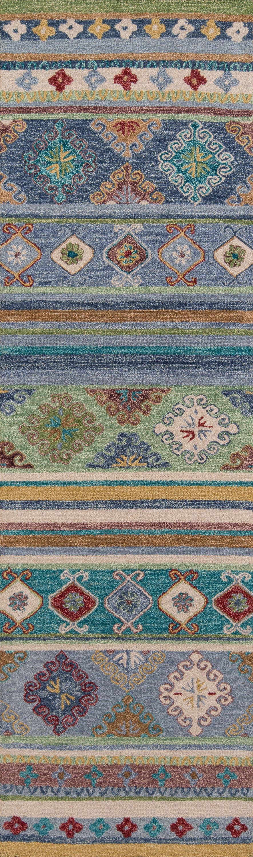 Momeni Tangier Blue Traditional