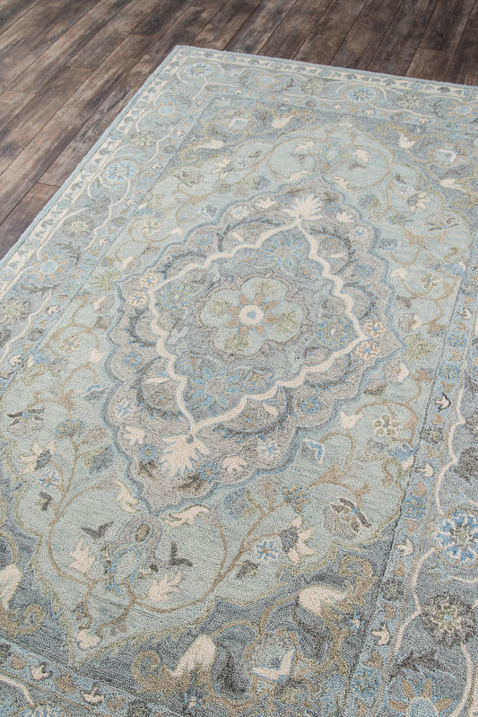 Momeni Tangier Blue Traditional