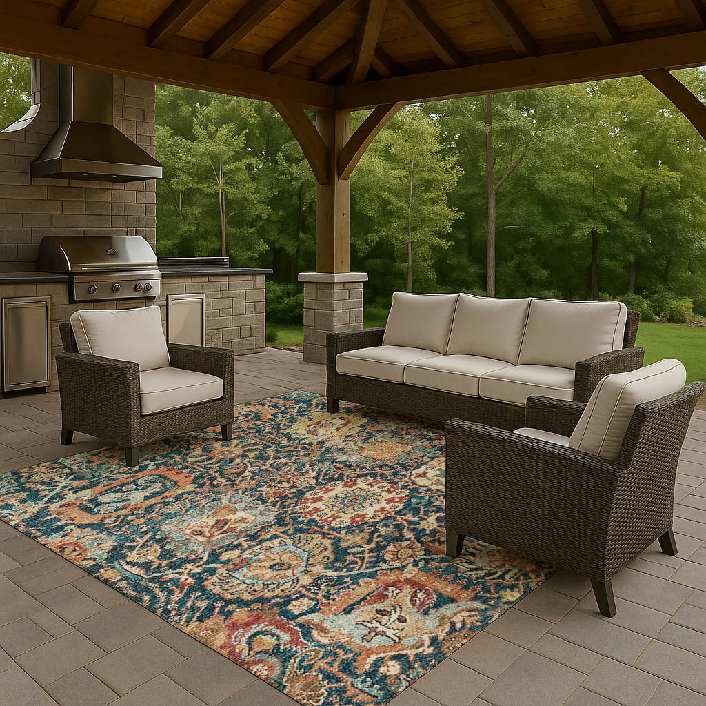 Dalyn Rugs Tabrook Navy Traditional