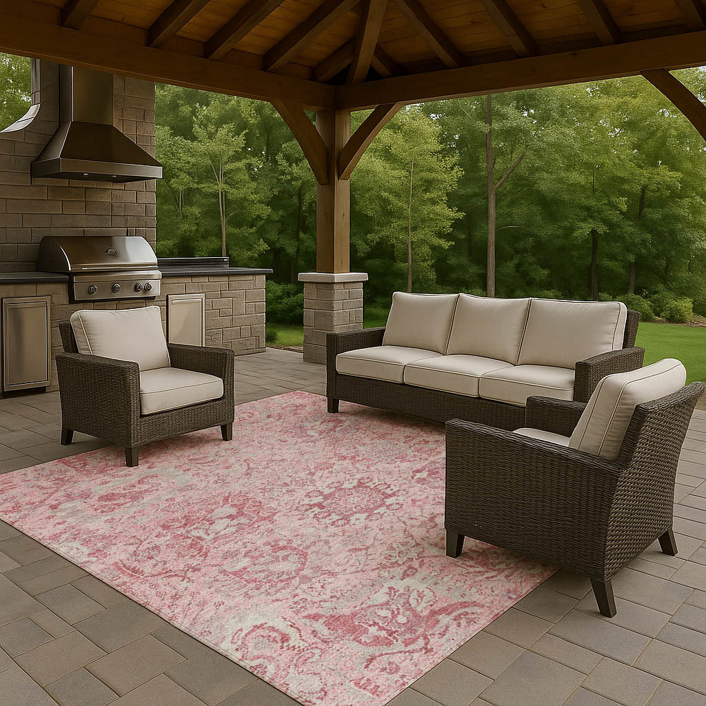 Dalyn Rugs Tabrook Pink Traditional