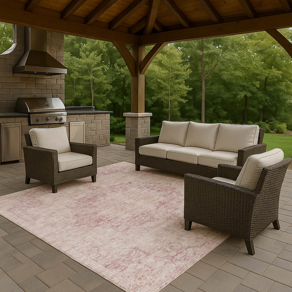 Dalyn Rugs Tabrook Pink Traditional