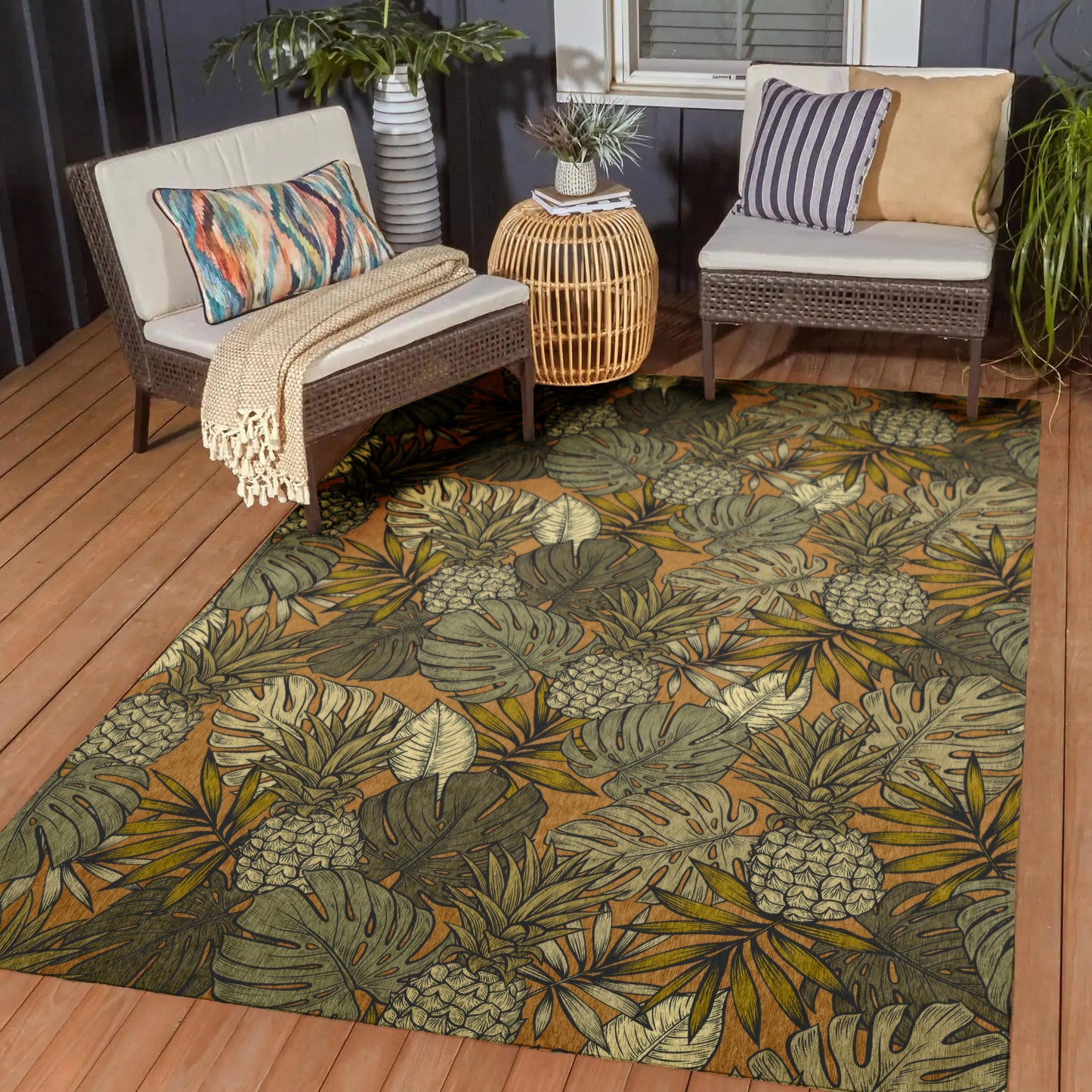 Dalyn Rugs Tropics Clay Tropical