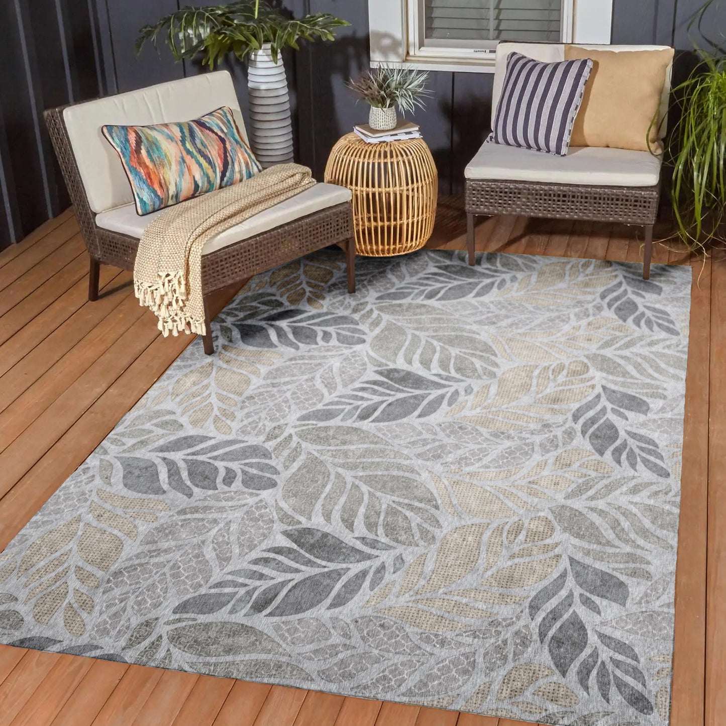 Dalyn Rugs Tropics Gray Tropical