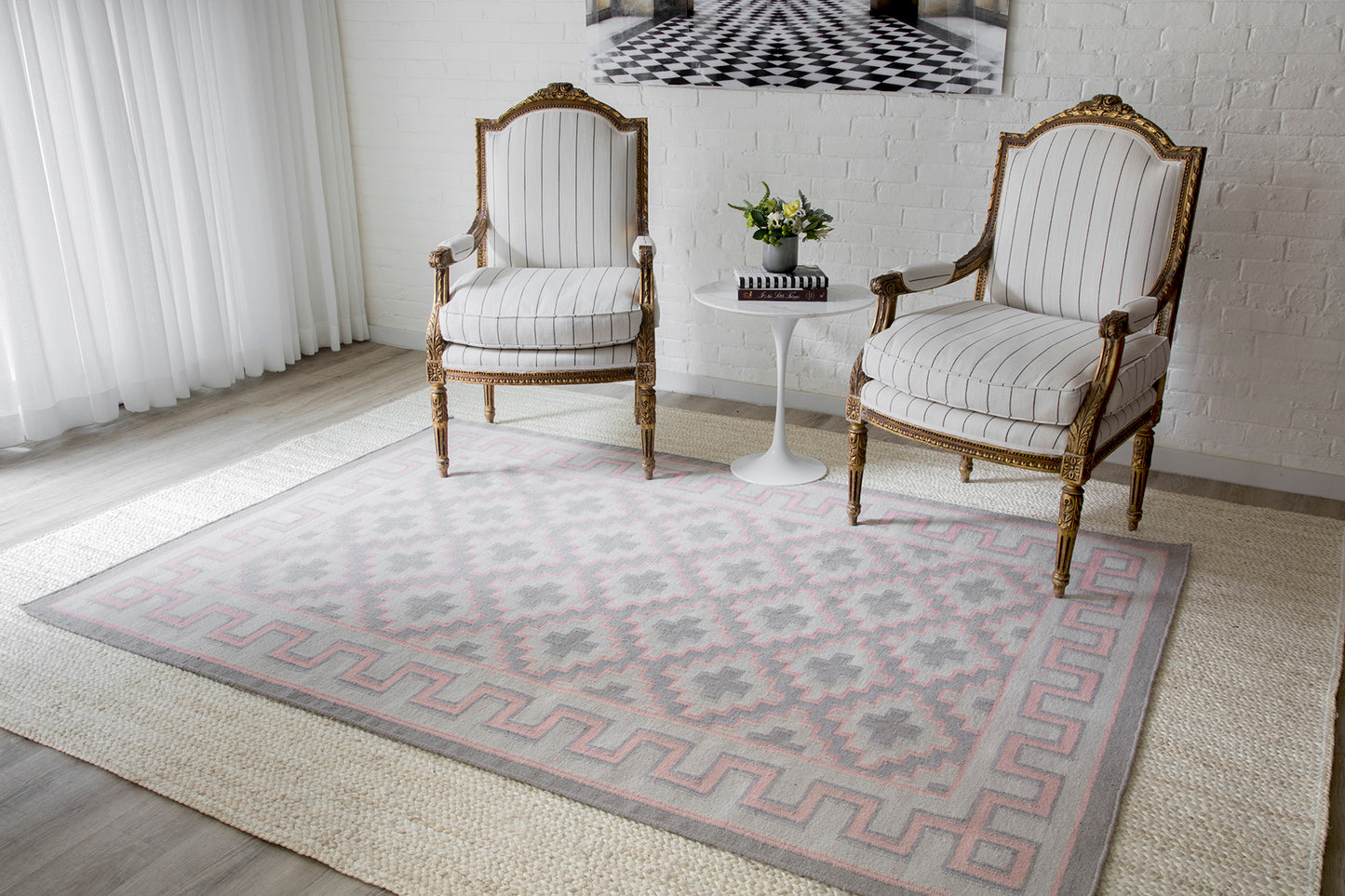 Erin Gates Thompson Pink Contemporary