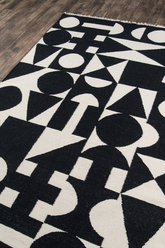 Novogratz Topanga Black Contemporary