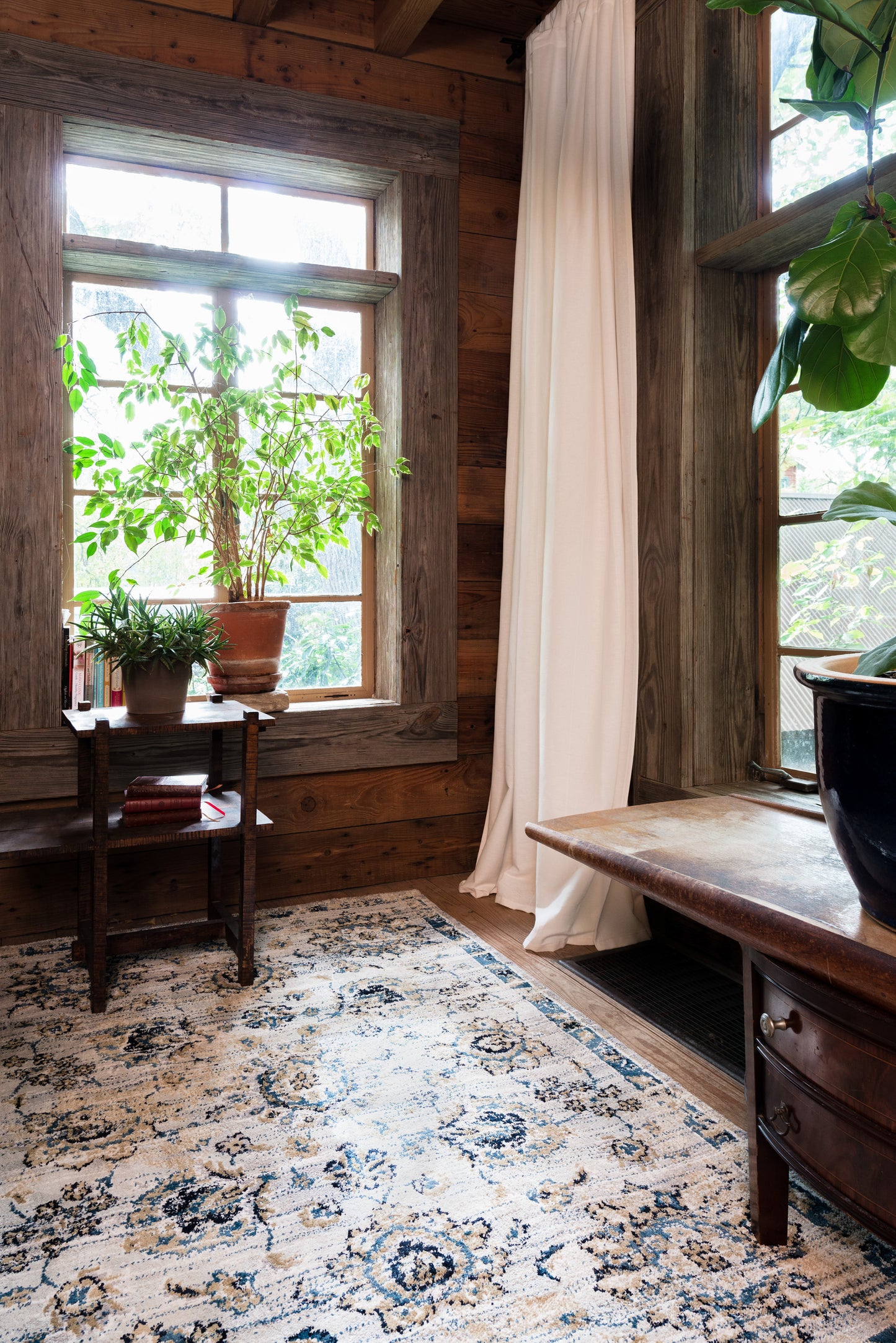 Loloi Torrance Grey Navy Transitional