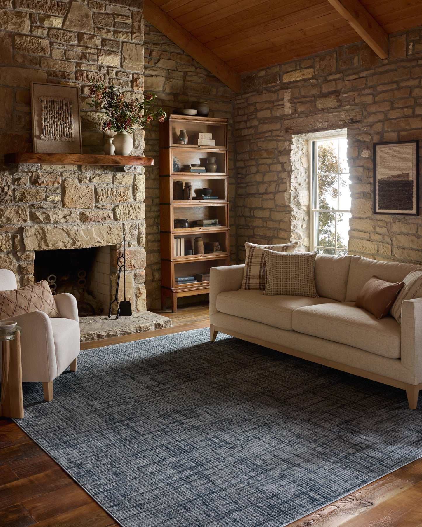 Loloi II Townes Grey Denim Contemporary