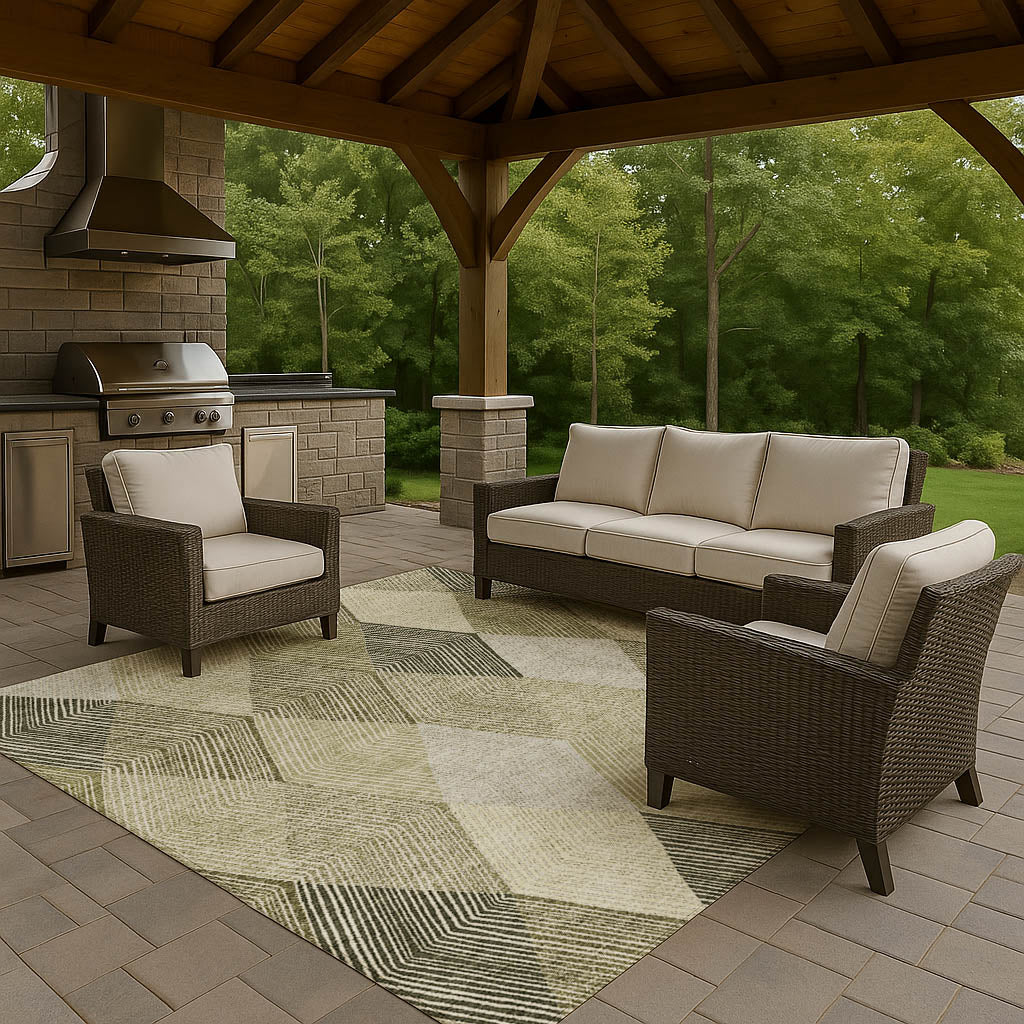 Dalyn Rugs The Reserve Fern Geometric