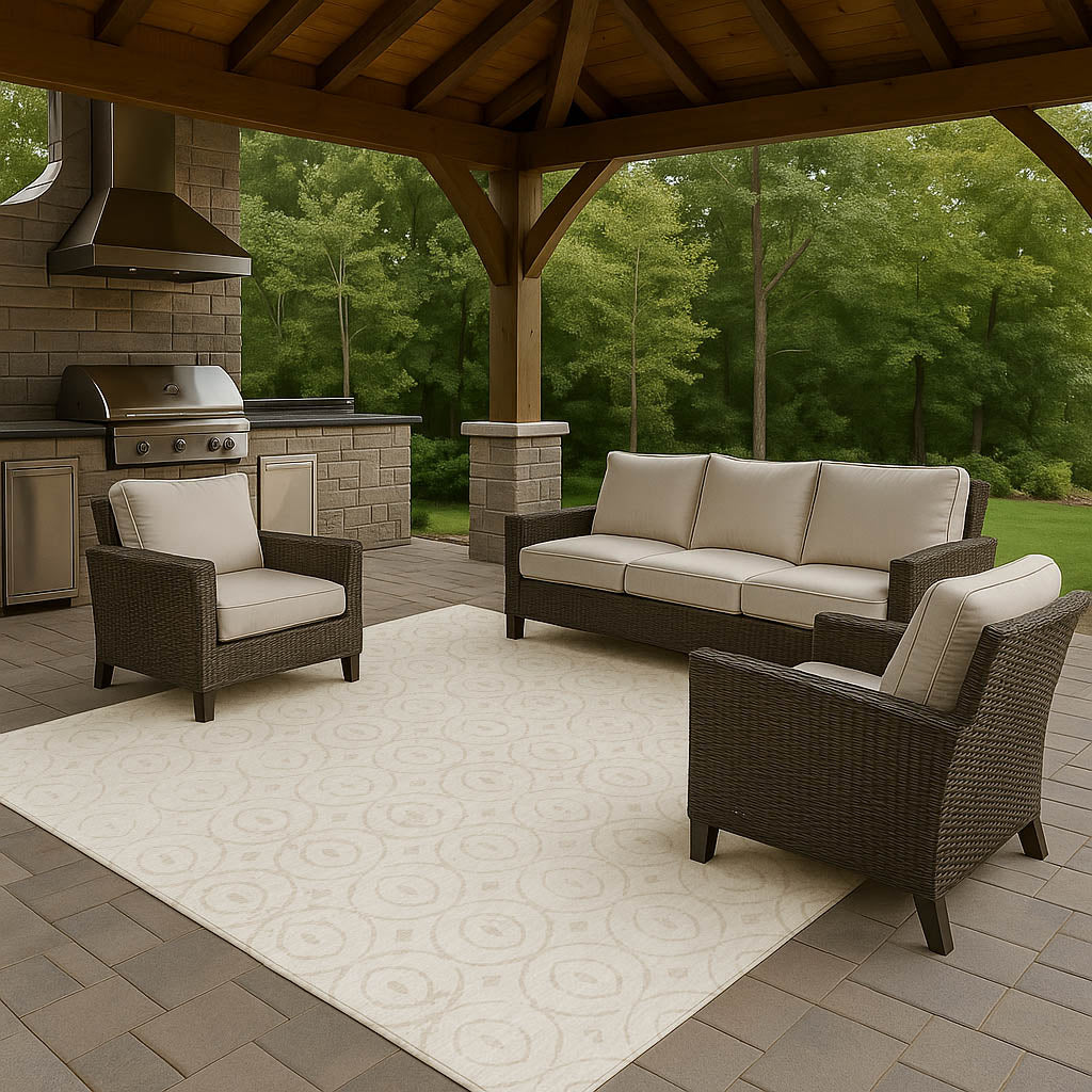 Dalyn Rugs The Reserve Ivory Geometric