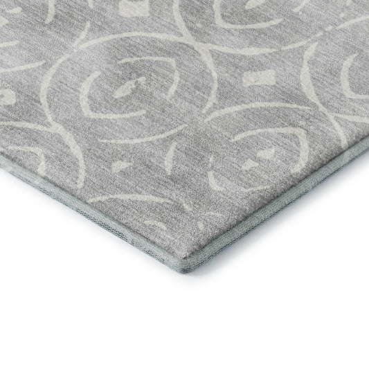 Dalyn Rugs The Reserve Silver Geometric