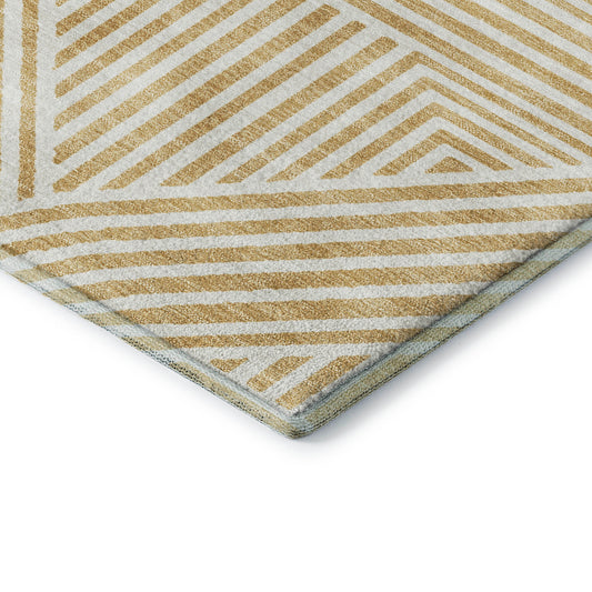 Dalyn Rugs The Reserve Gold Geometric