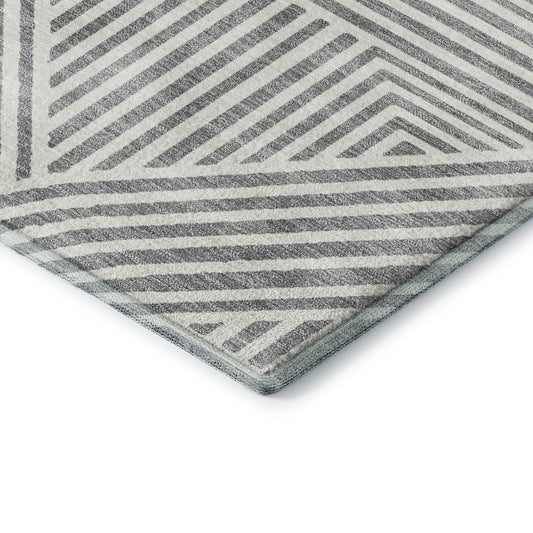 Dalyn Rugs The Reserve Gray Geometric