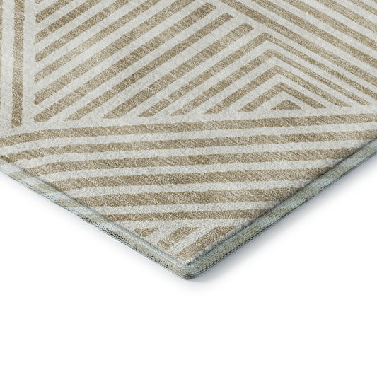 Dalyn Rugs The Reserve Putty Geometric