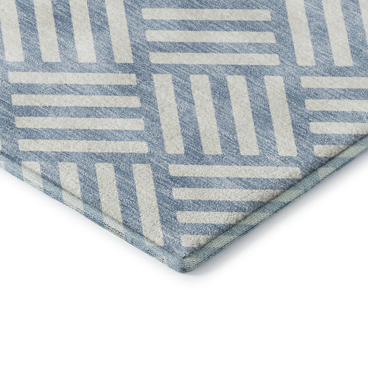 Dalyn Rugs The Reserve Denim Geometric