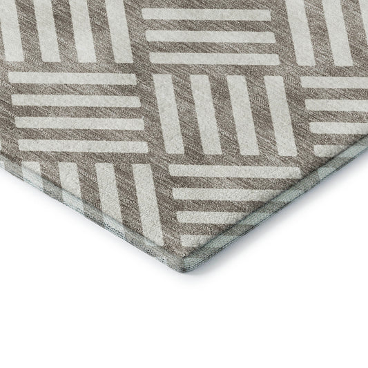 Dalyn Rugs The Reserve Taupe Geometric