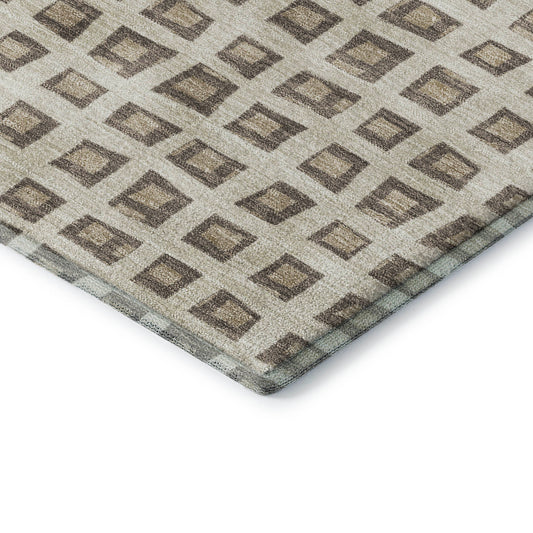 Dalyn Rugs The Reserve Brown Geometric