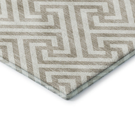 Dalyn Rugs The Reserve Flax Geometric
