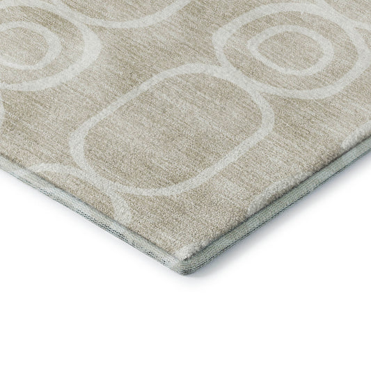 Dalyn Rugs The Reserve Beige Geometric