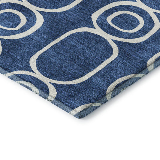 Dalyn Rugs The Reserve Navy Geometric