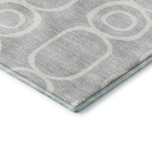 Dalyn Rugs The Reserve Silver Geometric