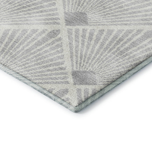 Dalyn Rugs The Reserve Silver Geometric