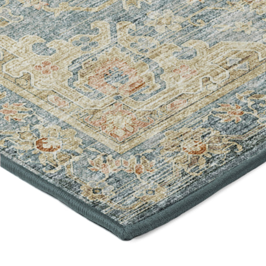 Dalyn Rugs Tuscany Teal Traditional