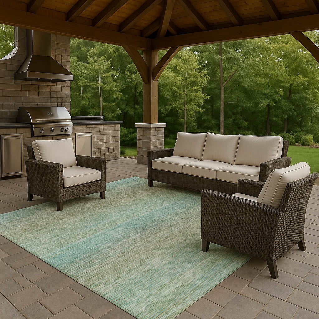 Dalyn Rugs Trevi Teal Transitional