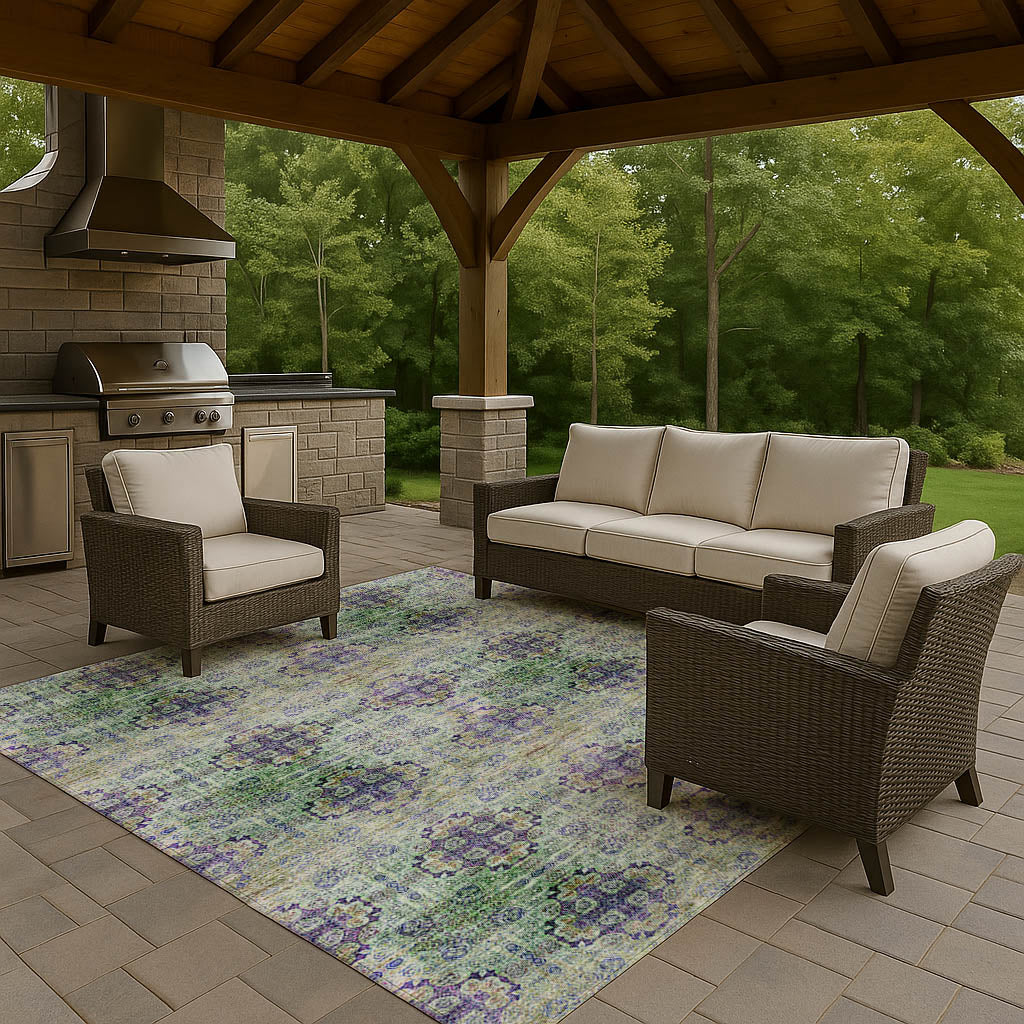 Dalyn Rugs Trevi Purple Transitional