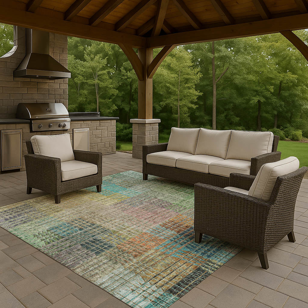 Dalyn Rugs Trevi Green Transitional