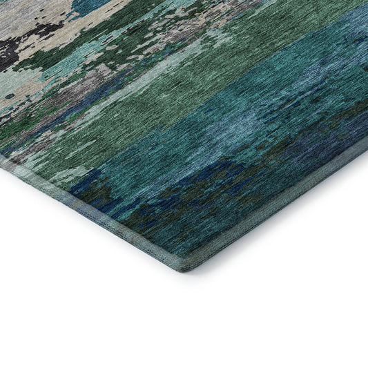 Dalyn Rugs Trevi Teal Transitional