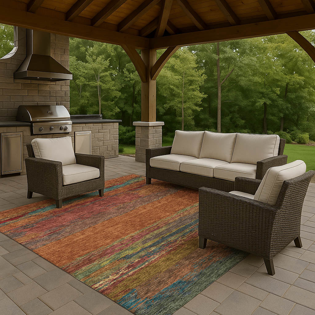 Dalyn Rugs Trevi Terracotta Transitional