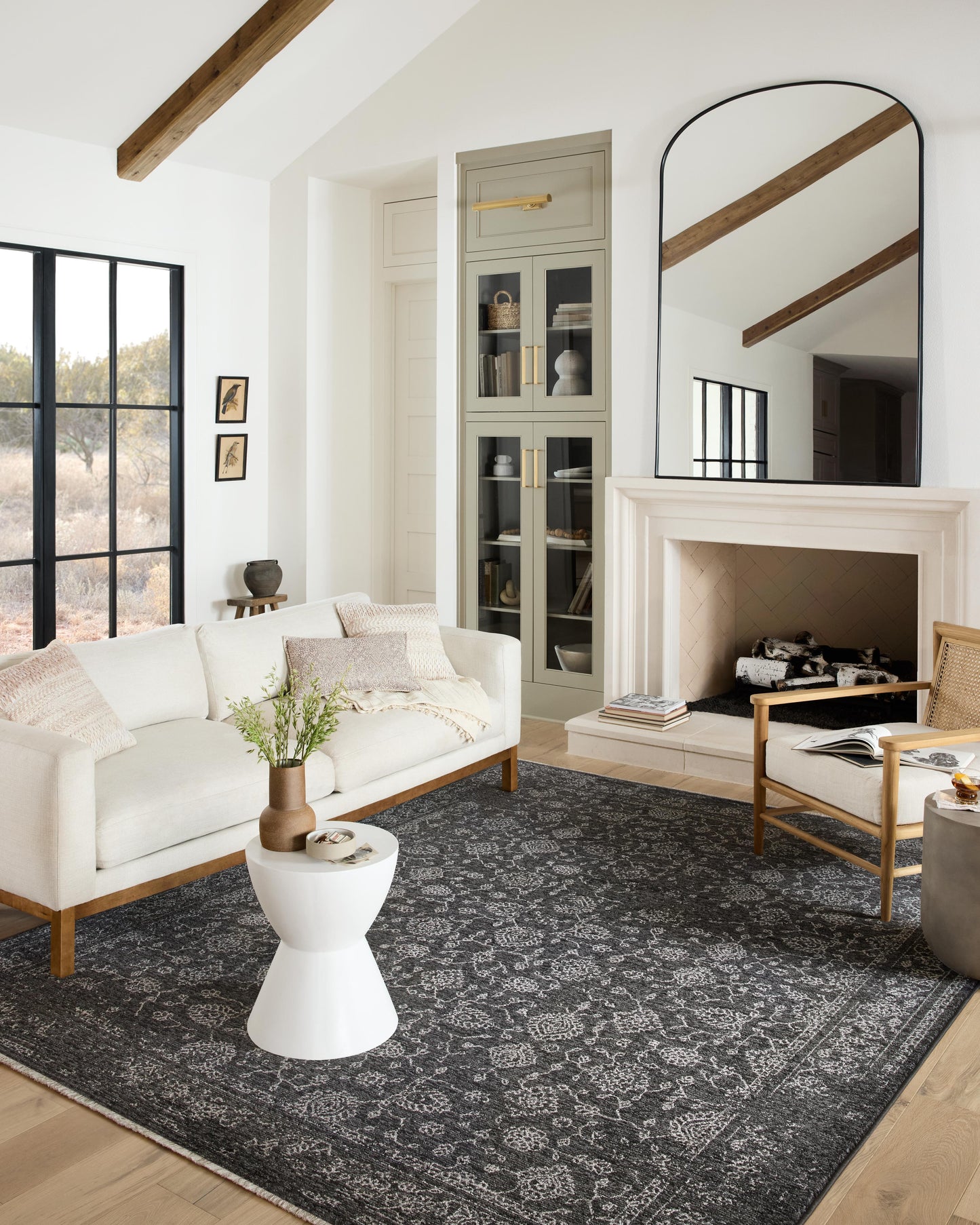 Loloi II Vance Charcoal Dove Traditional