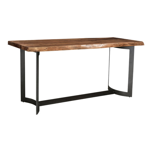 Moes Home Counter Tables Bent Natural Industrial Furniture